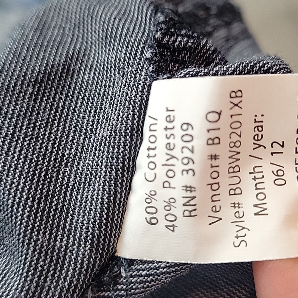 Burnside Button Down Shirt Gray - image 2